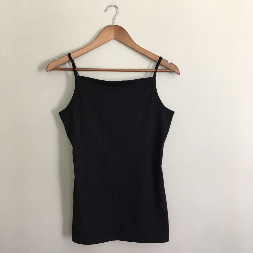 The Main Street Exchange High Neck Black Cami